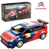 CaDA konstrukcinių blokelių lenktyninis automobilis CITROEN C4 WRC 296