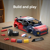 CaDA konstrukcinių blokelių lenktyninis automobilis CITROEN C4 WRC 296