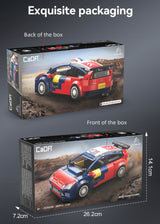 CaDA konstrukcinių blokelių lenktyninis automobilis CITROEN C4 WRC 296