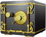 Konstrukciniai blokeliai JUODAS SEIFAS SLĖPTUVĖ 442 EL. SU VEIKIANČIU MECHANIZMU