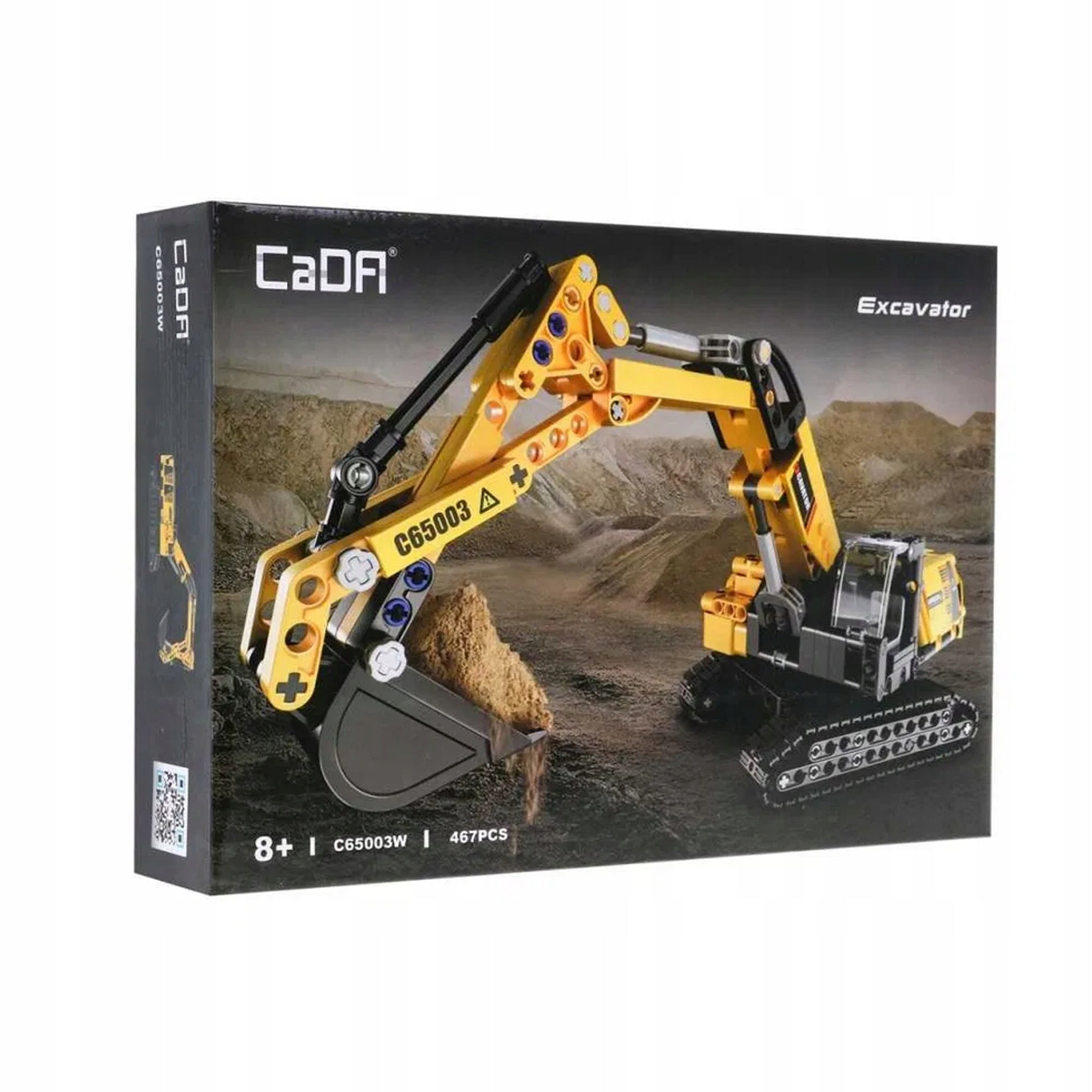 Konstrukciniai blokeliai statybinė transporto priemonė ekskavatorius 467