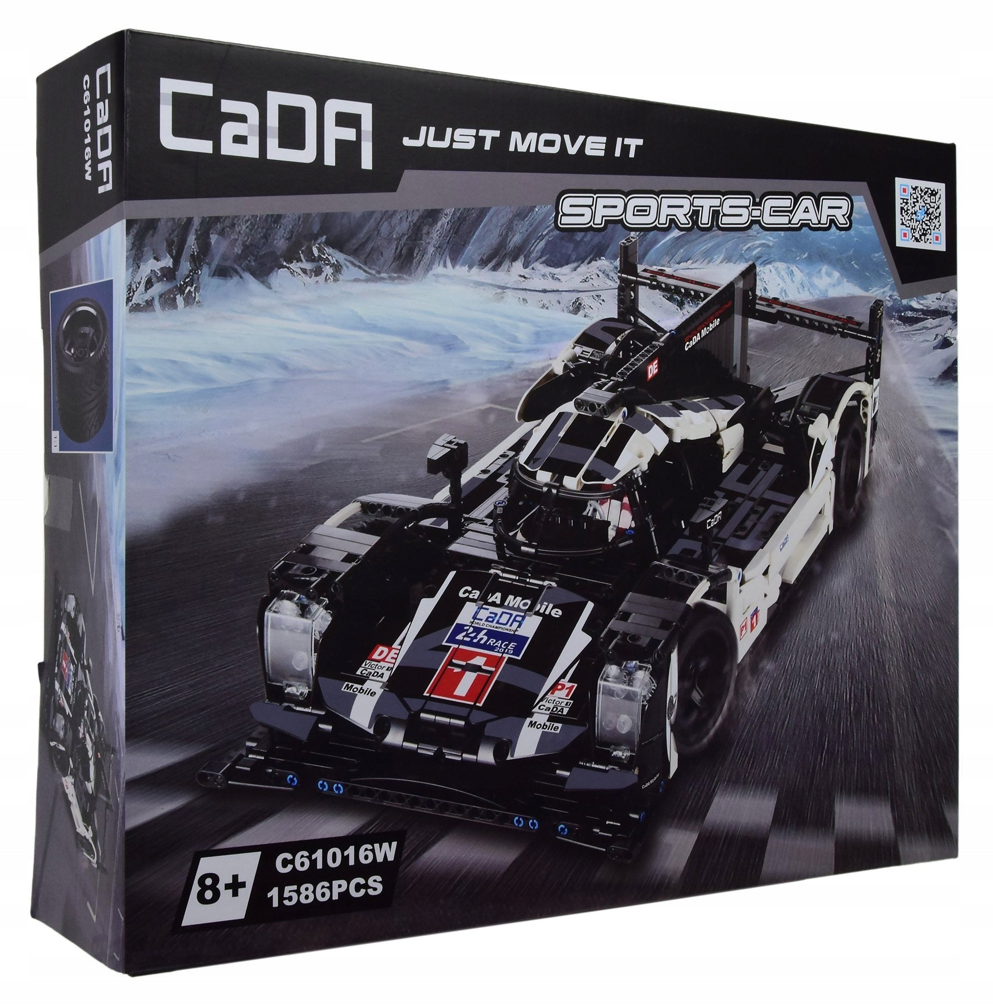 TECHNIC konstruktoriaus detalės RC lenktyninis automobilis