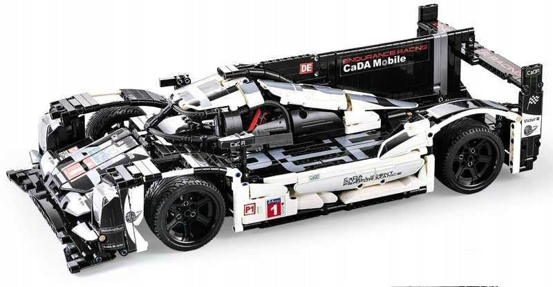 TECHNIC konstruktoriaus detalės RC lenktyninis automobilis