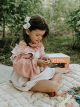 „MARIOINEX” MINI WAFFLE STATYBINĖ DETALĖ PASTELINĖ 300 ELEMENTŲ