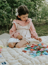 „MARIOINEX” MINI WAFFLE STATYBINĖ DETALĖ PASTELINĖ 300 ELEMENTŲ