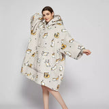 KOC BLUZA Stora Kocobluza Oversize Futrzak XXL Katės Kačiukai 460 GSM Net 1,3 kg