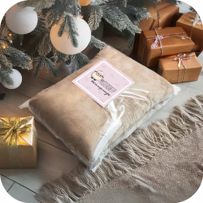 KOC BLUZA Oversize Vieninga Stora 2w1 KOCOBLUZA XXL SMĖLINĖ Kailinė su gobtuvu