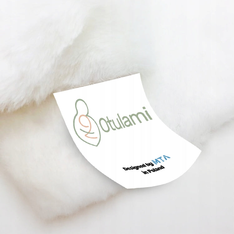 KOC BLIUZA Oversize iki Kostek Stora KOCOBLUZA XXL GRIS Pieluchna Hood