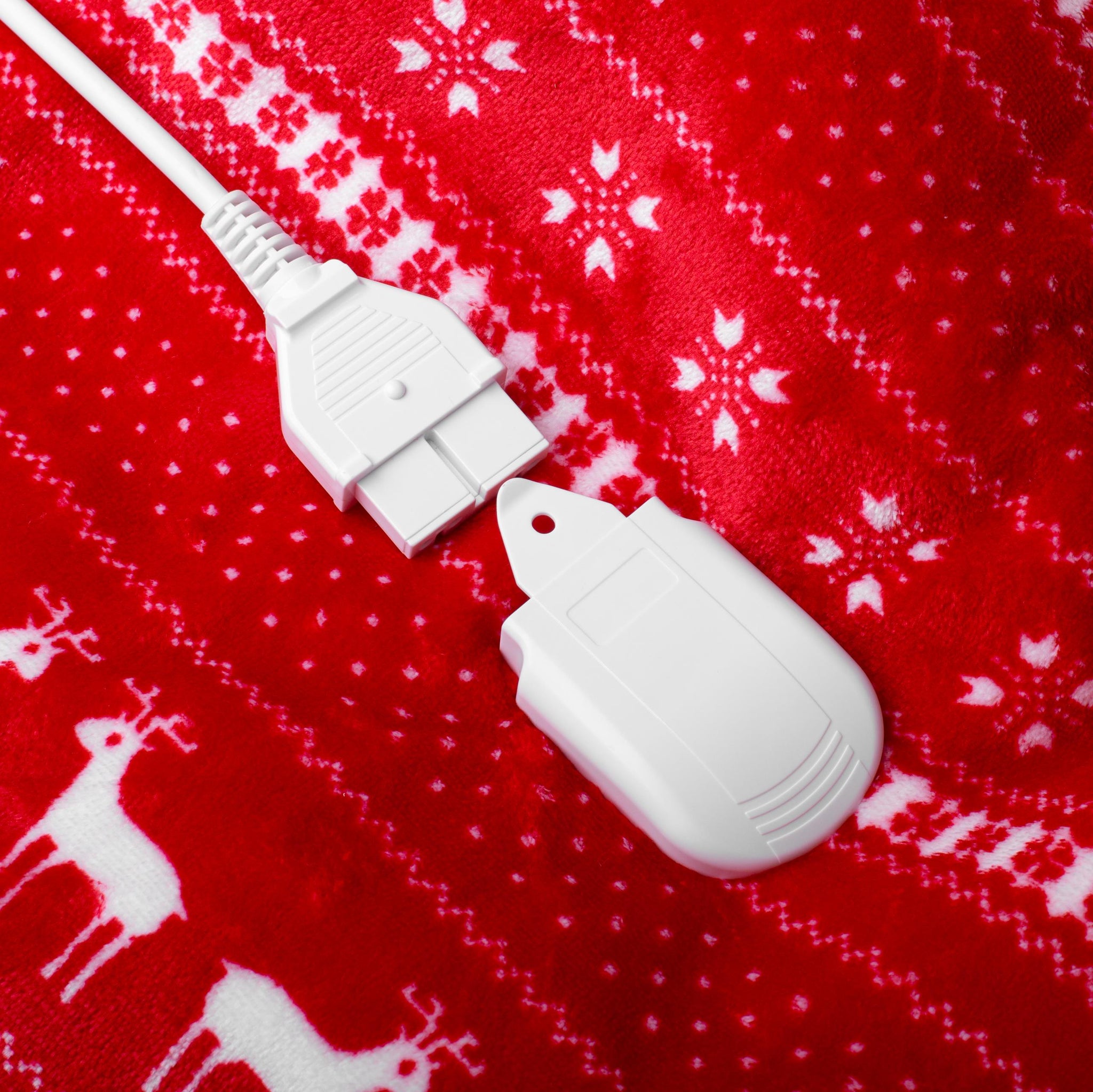 Elektrinis pledas 160x180cm su LCD pulteliu Camry CR 7441 Kalėdinis elnias