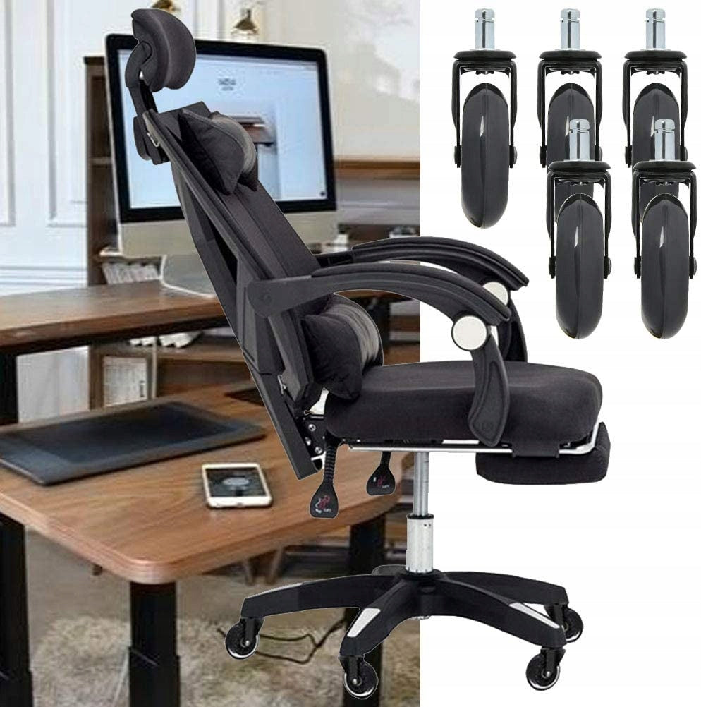 Ratukai biuro kėdėms (5 vnt.) 11mm