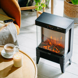 Elektrinis židinys Pastatomas su šildymo funkcija Šildytuvas Ventiliatorinis šildytuvas