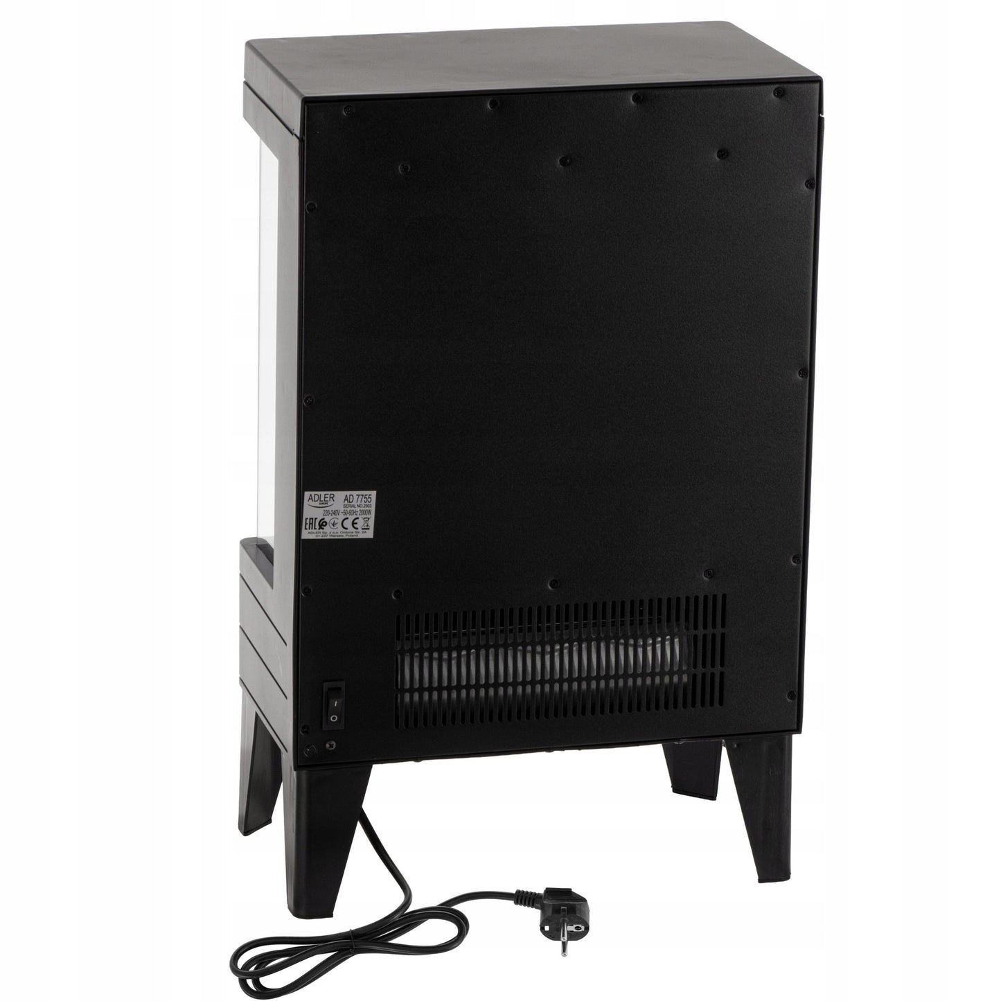 Elektrinis židinys Pastatomas su šildymo funkcija Šildytuvas Ventiliatorinis šildytuvas