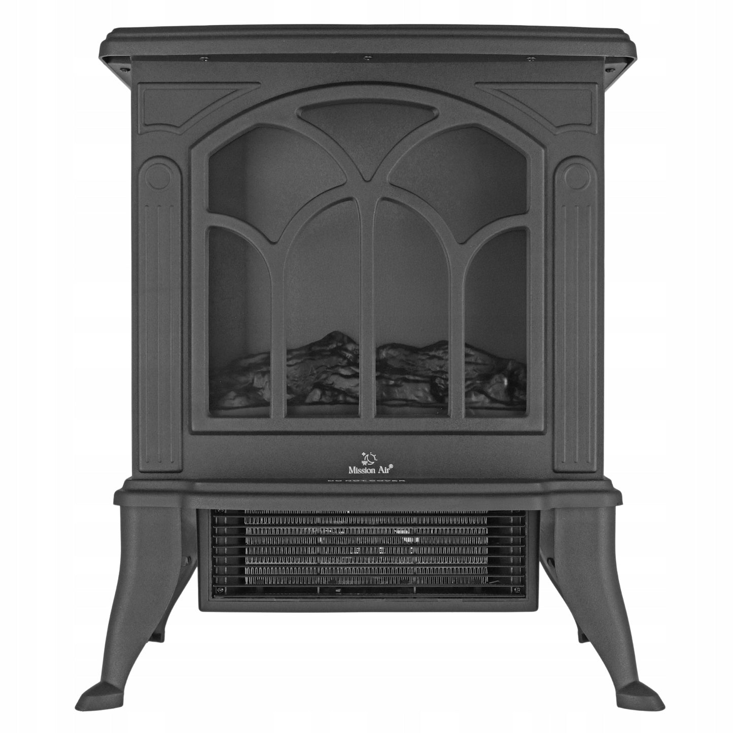 ELEKTRINIS ŽIDINYS su ventiliatoriumi, radiatorius, 1800W LED liepsnos efektas