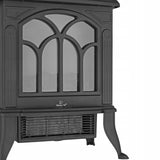 ELEKTRINIS ŽIDINYS su ventiliatoriumi, radiatorius, 1800W LED liepsnos efektas