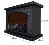 LED ŽIDINIO ŽIBINTAS SU 3D JUDANČIU LIEPSNA, DEKORATYVINĖ LEMPA, DOVANA