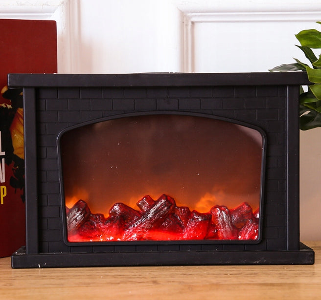 LED ŽIDINIO ŽIBINTAS SU 3D JUDANČIU LIEPSNA, DEKORATYVINĖ LEMPA, DOVANA