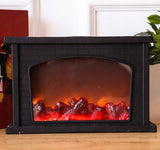 LED ŽIDINIO ŽIBINTAS SU 3D JUDANČIU LIEPSNA, DEKORATYVINĖ LEMPA, DOVANA