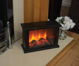 LED ŽIDINIO ŽIBINTAS SU 3D JUDANČIU LIEPSNA, DEKORATYVINĖ LEMPA, DOVANA