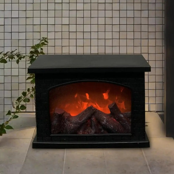 LED ŽIDINIO ŽIBINTAS SU 3D JUDANČIU LIEPSNA, DEKORATYVINĖ LEMPA, DOVANA