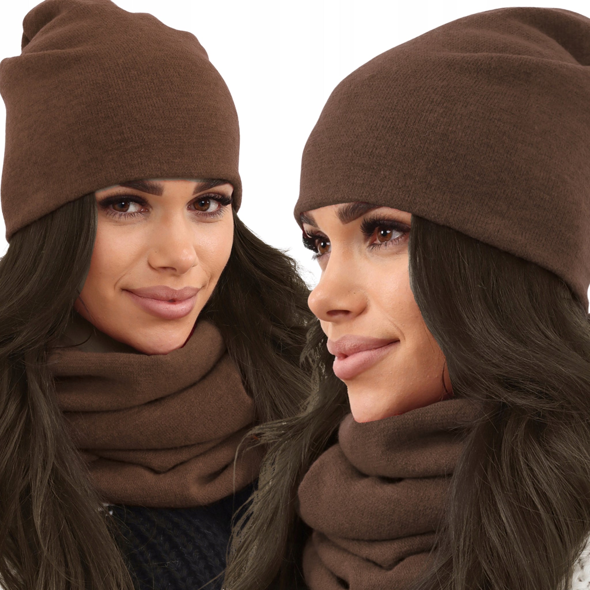 MOTERIŠKAS MOTERIŠKAS ŽIEMINIS MADINGAS SKRYBĖLĖ ŠALIKAS LENKIŠKAS ŠOKOLADINIS 2468