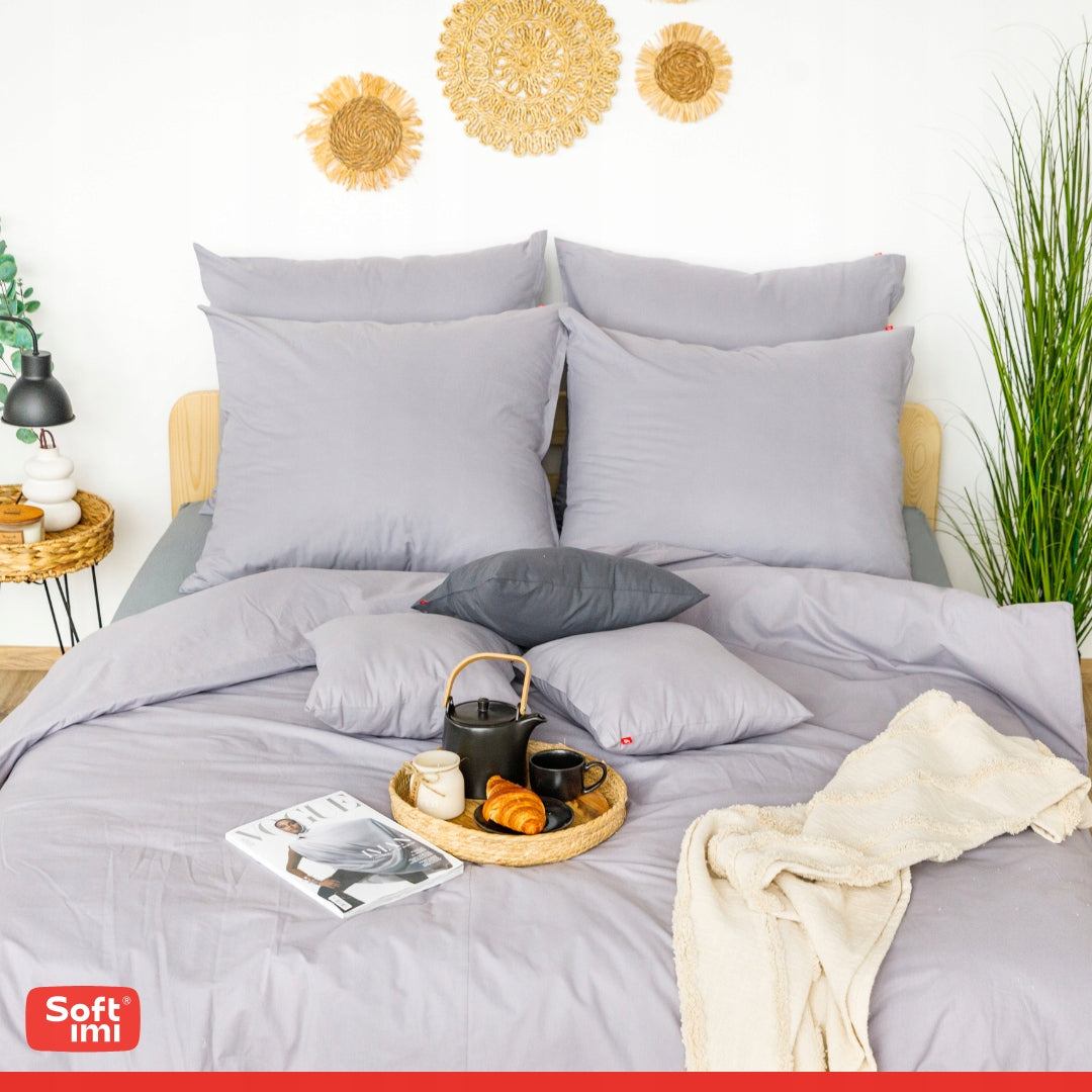 PATALYNĖS KOMPLEKTAS 200X220 100% MEDVILNĖ + 2 UŽVALKALAI 50X70 MEDVILNINĖ PATALYNĖ