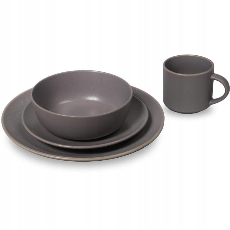 Rinkinys mikrobangų krosnelei ir indaplovei, elegantiškas pietų servizas Goliat