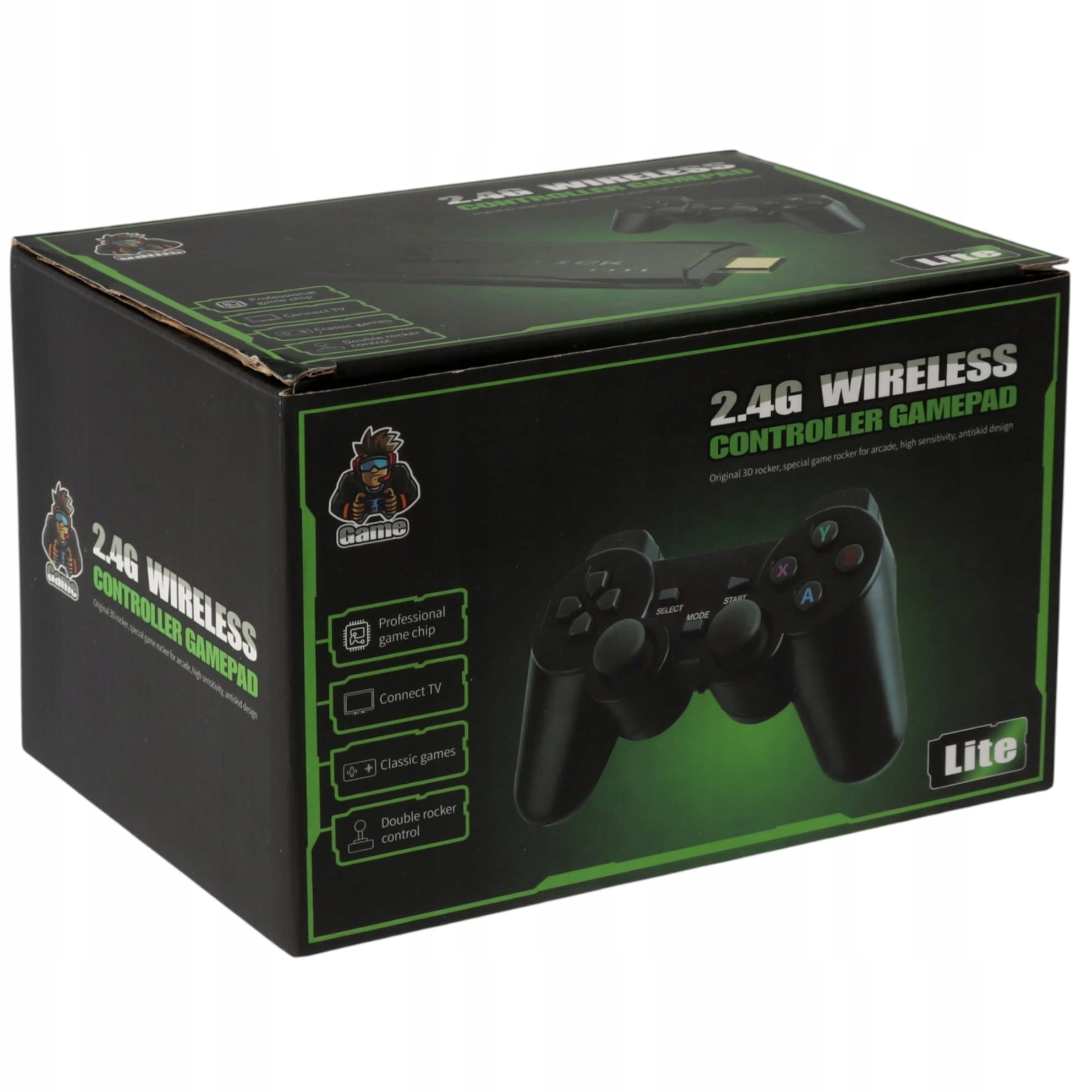 Retro konsolė 20 000 žaidimų, TV žaidimas, 2 belaidžiai valdymo pulteliai, HDMI, 64GB