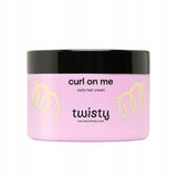 KREMAS GARBANOTIEMS PLAUKAMS formavimui STIPRINANČIOS SUKURENTŲ GARBANŲ PALEIDIMAS TWISTY