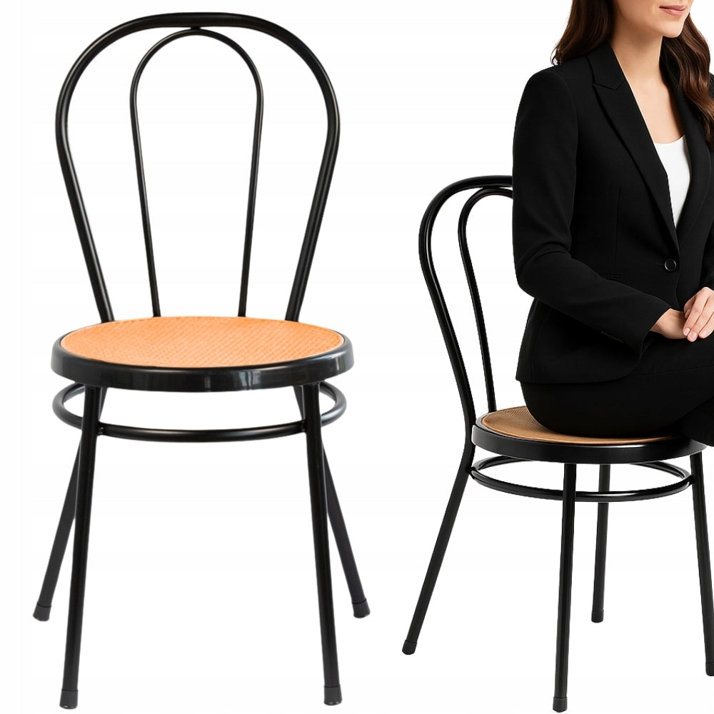 Modernas virtuvės kavinės kėdė su ažūrine, VINTAGE stiliaus svetainės kėdė