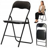 SUDSTELĖS, SULANKSTOMOS, IŠSKLEIDŽIAMOS SODO, KONDITERIJOS, BIURO KĖDĖS, JUODOS