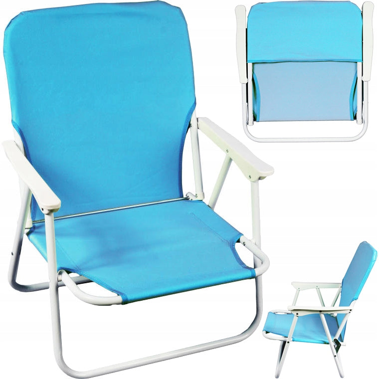 Sulankstoma paplūdimio kėdė turistams, gultas paplūdimiui, sodui, terasai