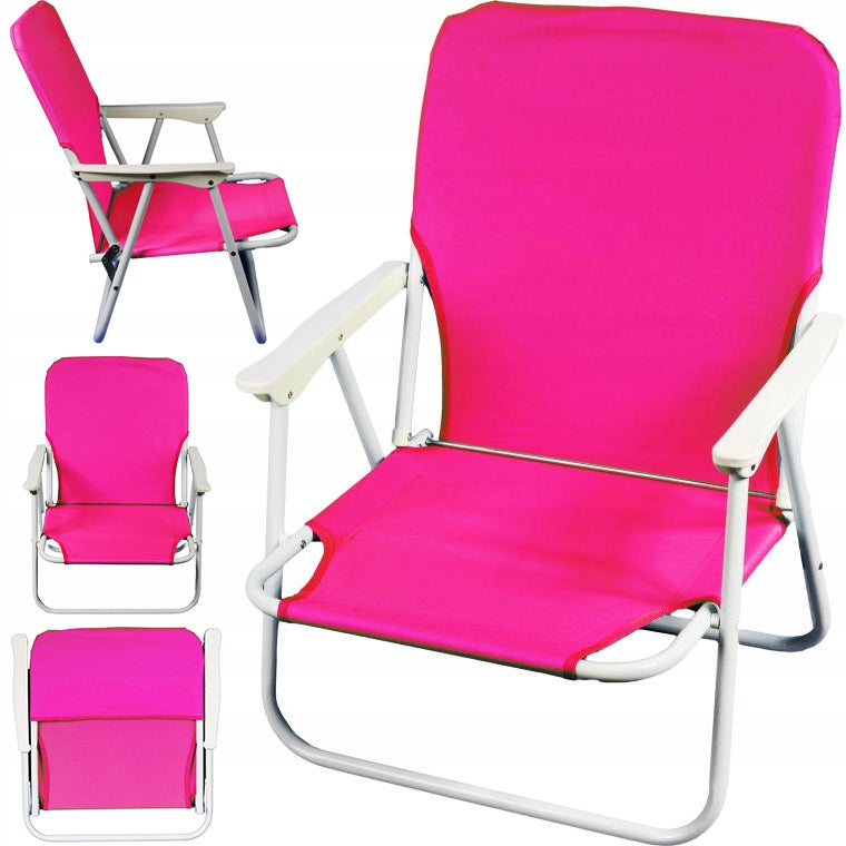 Sulankstoma turistinė kėdė-gultas paplūdimiui, terasai, sodui, žvejybai