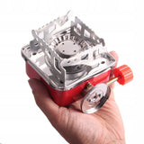 KELIONAS TURISTINĖ DUJINĖ KROSNELĖ MINI LAUKO + 2 DUJŲ KAZETĖS