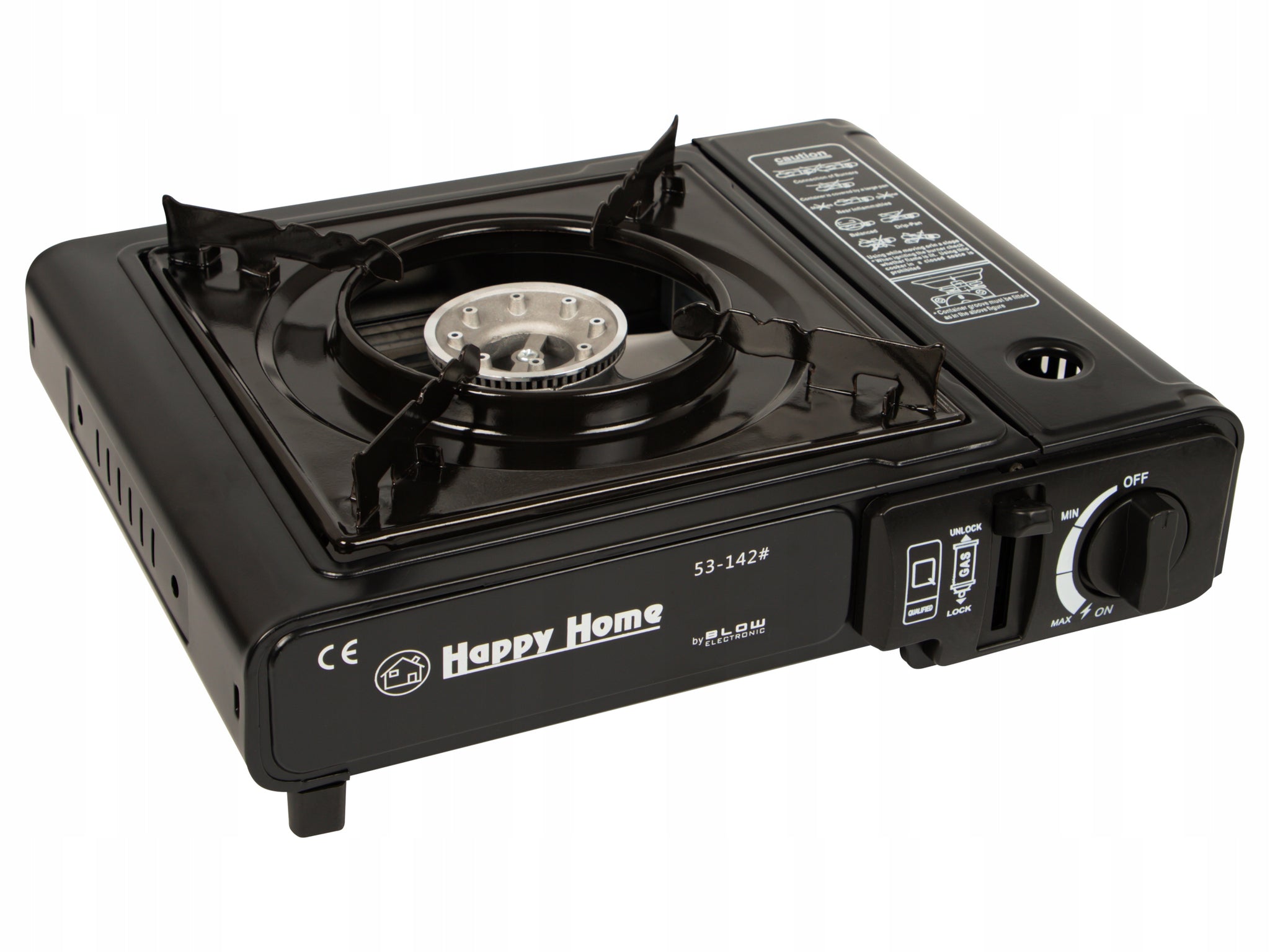 DUJINĖ KEMPINGO KROSNELĖ NEŠIOJAMA SULANKSTOMA LAGAMINAS + DUJŲ KASSETĖ DUJOS