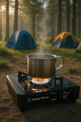 DUJINĖ KEMPINĖJŲ DUJINĖ STOVYKLA NEŠIOJAMAS KOMPLEKTAS DUJŲ DEGKLIS