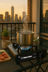 DUJINĖ KEMPINĖJŲ DUJINĖ STOVYKLA NEŠIOJAMAS KOMPLEKTAS DUJŲ DEGKLIS