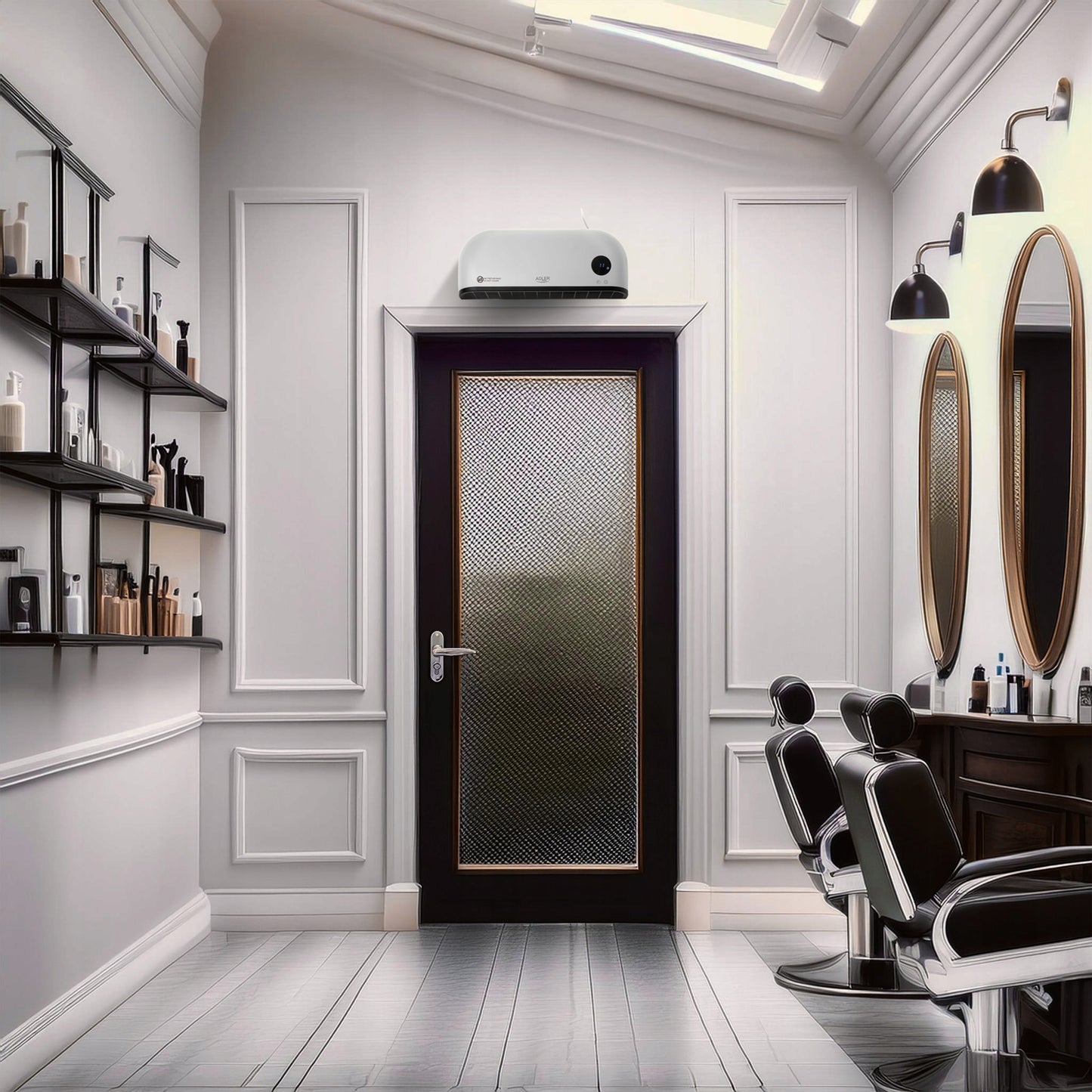 Oro uždanga 2000W Elektrinis šildytuvas Termoventiliatorius VENTILIATORIUS