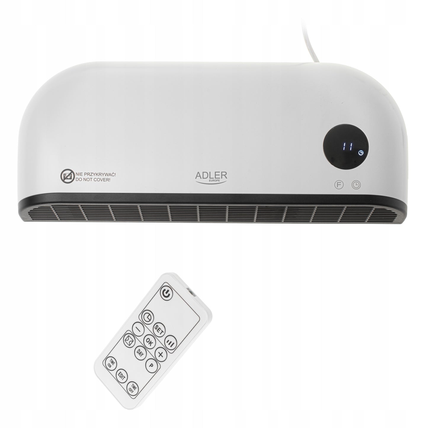 Oro uždanga 2000W Elektrinis šildytuvas Termoventiliatorius VENTILIATORIUS