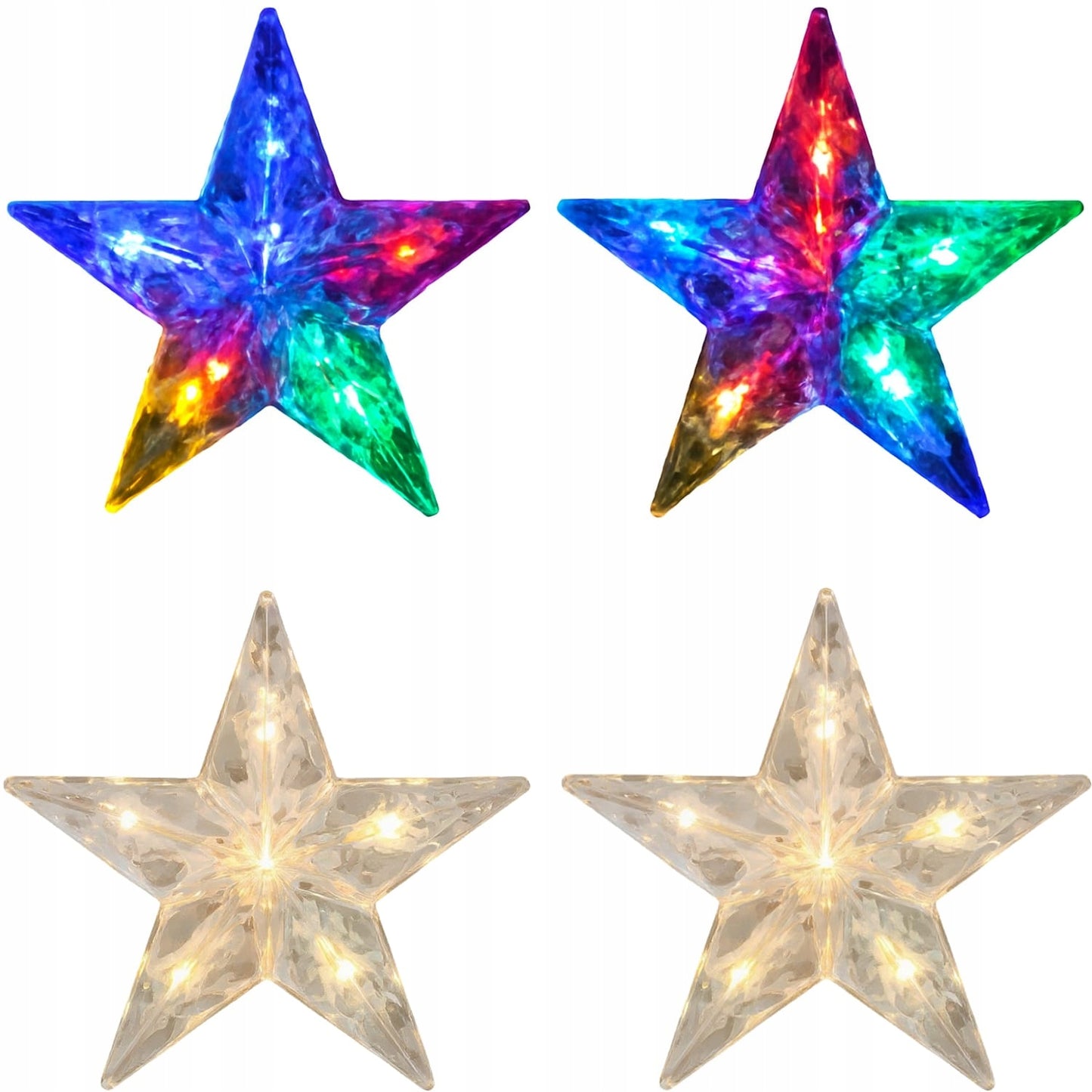 Šviesos užuolaida 3x2m 50 žvaigždučių 400 LED Kalėdoms multikolor Goliat