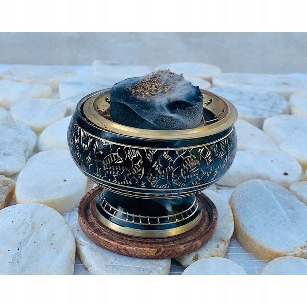 Geležies smilkalų degiklis su rankena