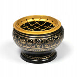 Geležies smilkalų degiklis su rankena