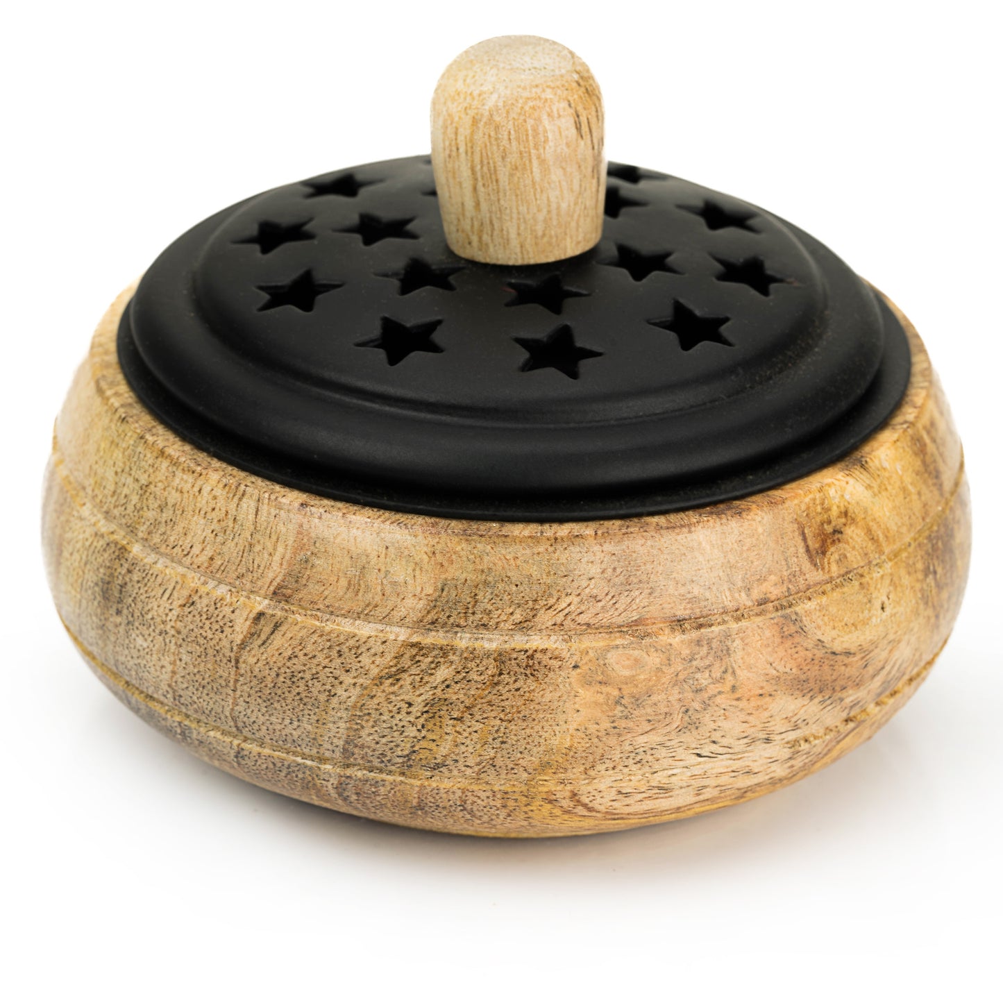 Mango medieninė smilkalinė su geležies intalu