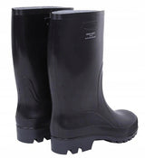 Vyriški darbo batai guminiai batai vandeniui atsparūs lenkiški PVC juodi 42