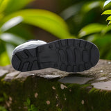 Vyriški darbo batai guminiai batai vandeniui atsparūs lenkiški PVC juodi 42