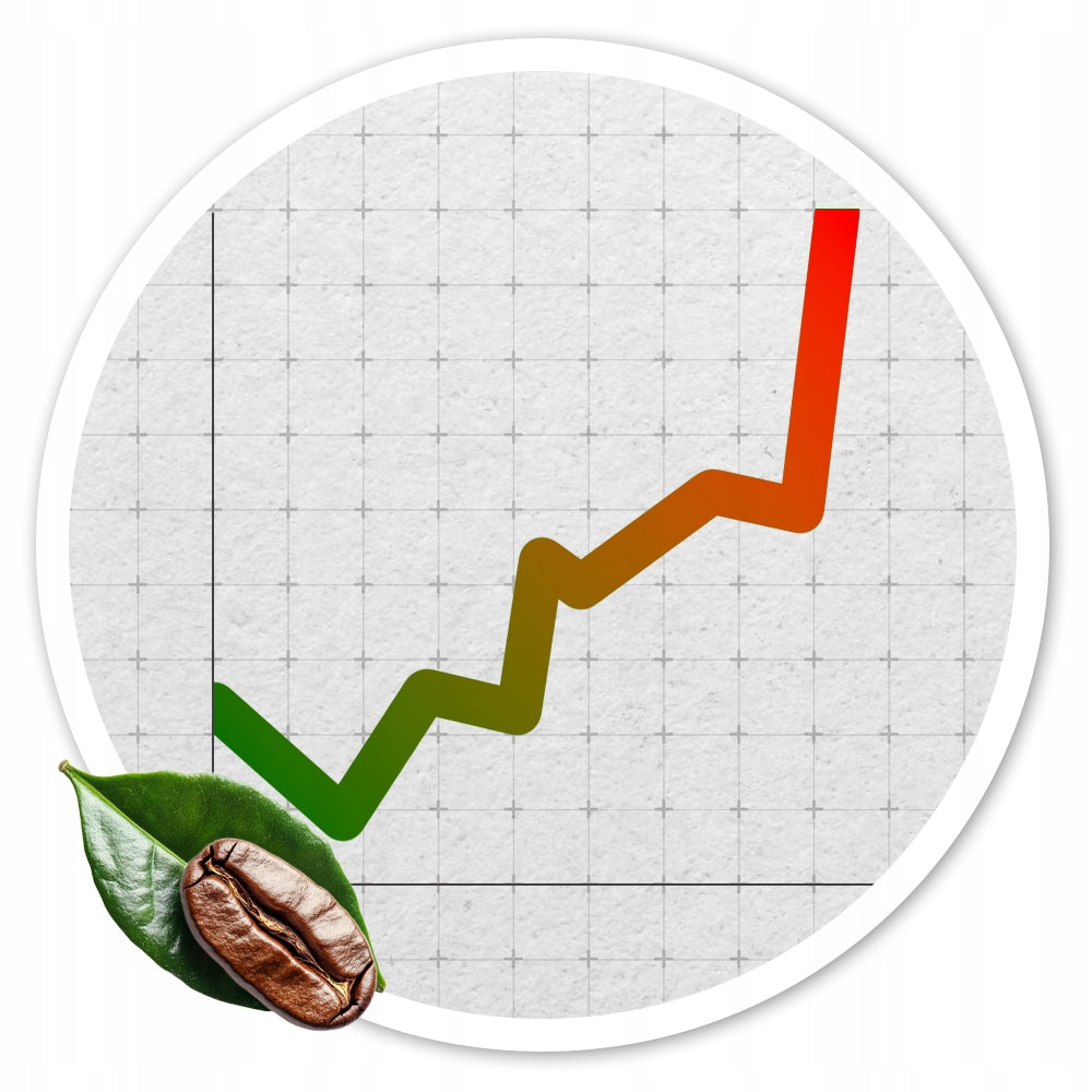 Pupelių kava 1kg WINTER BLEND 100% Arabica ŠVIEŽIAI SKROSTA Blue Orca