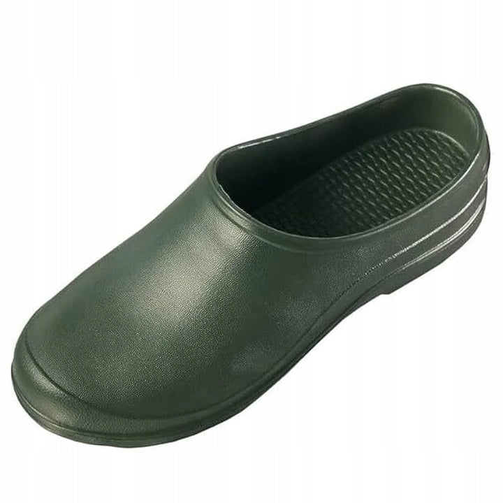 Putų šlepetės Lenkiškos Sodo mediena Vyriškos Lengvos EVA Pilnos 44