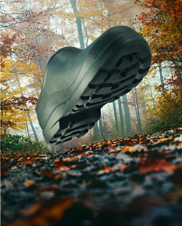 Putų šlepetės Lenkiškos Sodo mediena Vyriškos Lengvos EVA Pilnos 44