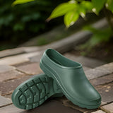 Putų šlepetės Lenkiškos Sodo mediena Vyriškos Lengvos EVA Pilnos 44