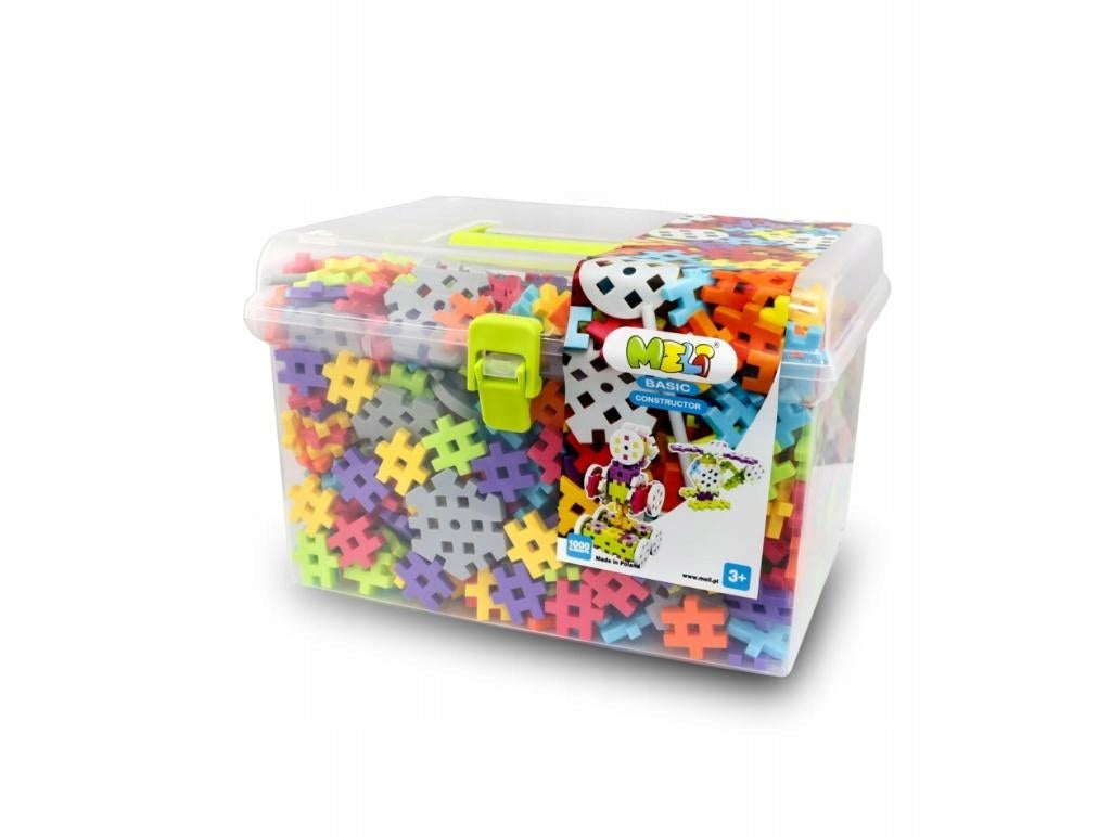 Meli Basic Constructor kelioninis dėklas 1000 vnt.