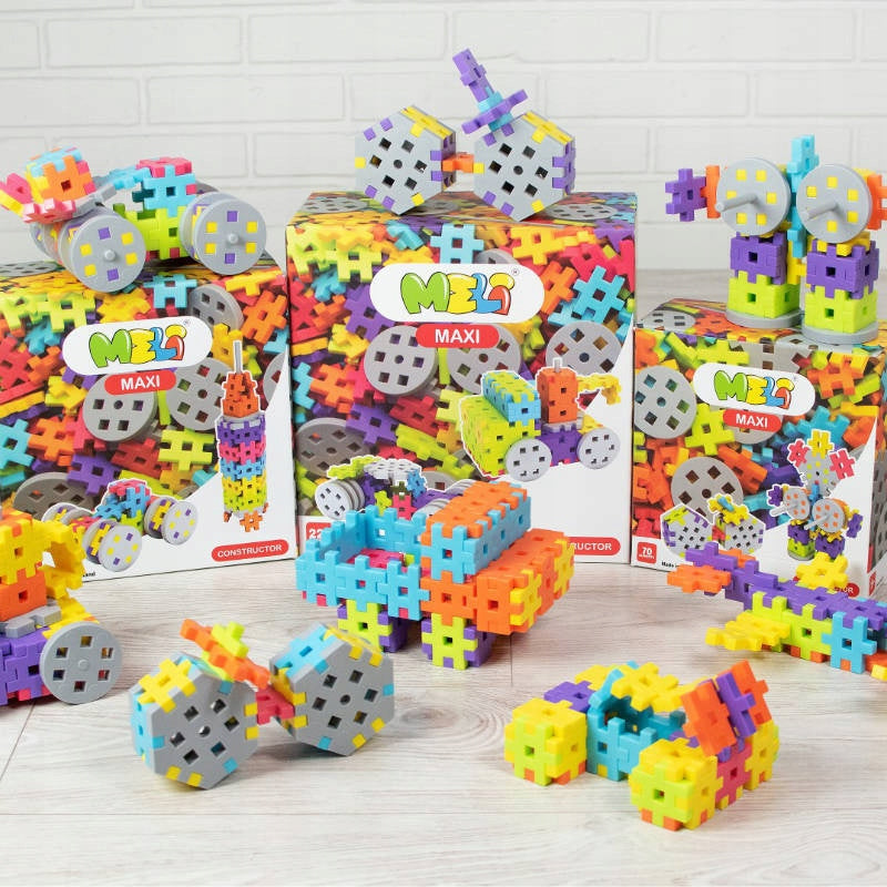 Meli Maxi Constructor kaladėlės 120 vnt.